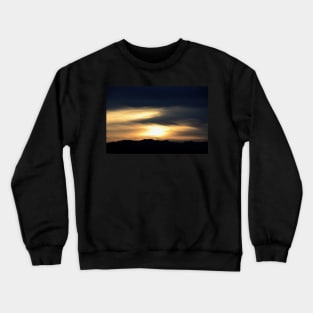 Sun storm Switzerland / Swiss Artwork Photography Crewneck Sweatshirt